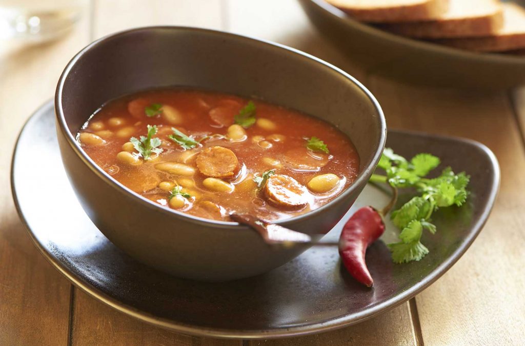 Bean and Chorizo Soup
