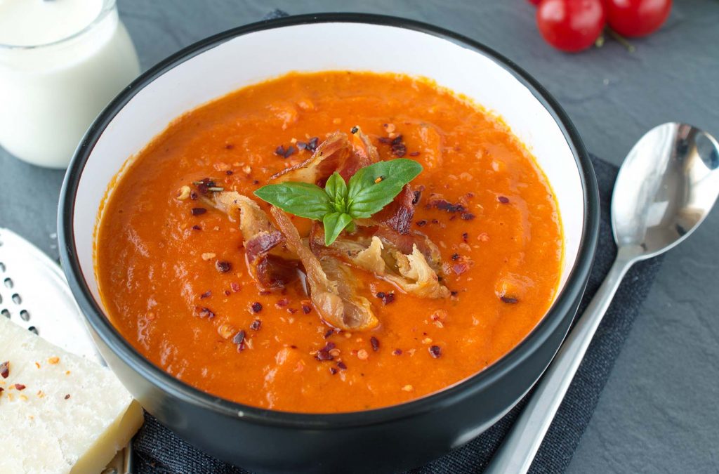 Tomato Bacon Bisque